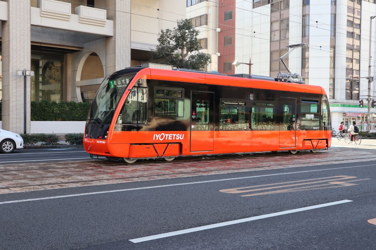 Tram in Matsuyama City
